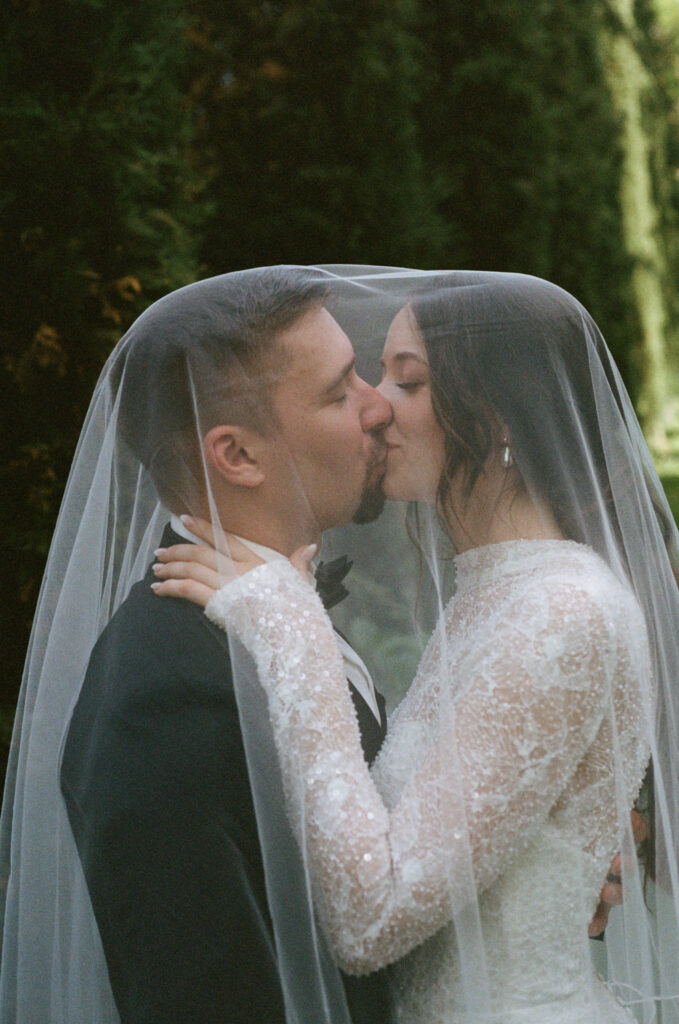 Analoge Hochzeitsfotos mit 35mm Film